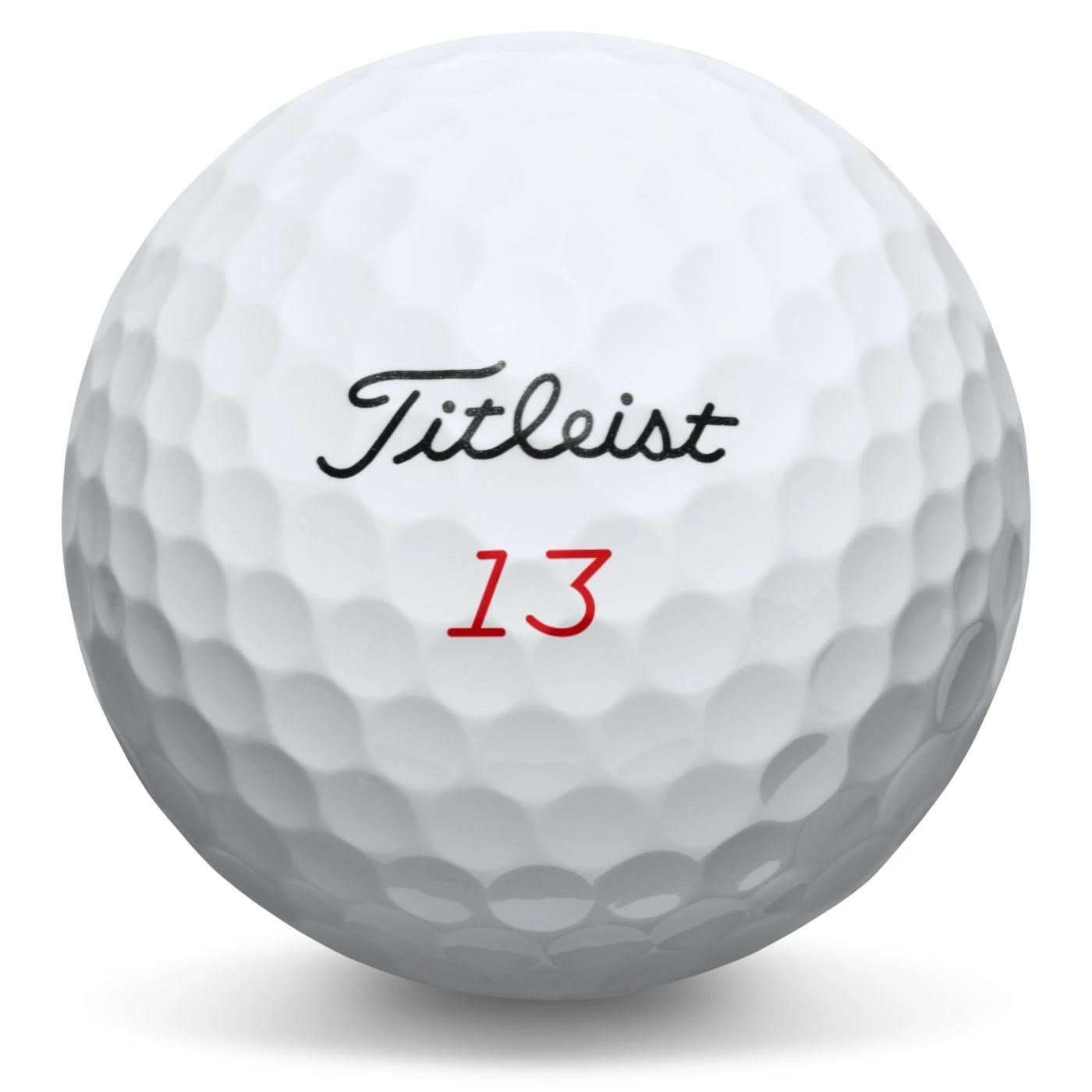 Titleist Pro V1x golfové míčky, speciální číslování