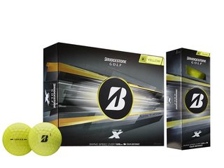 Bridgestone Tour B X golfové míčky, žluté