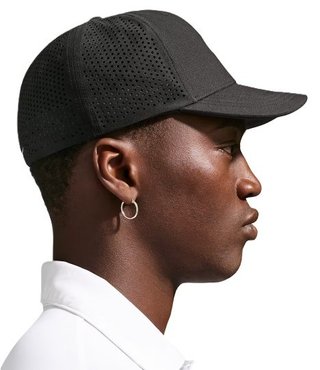 Nike Rise unisex kšiltovka, černá