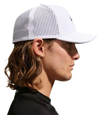 Nike Rise unisex kšiltovka, bílá