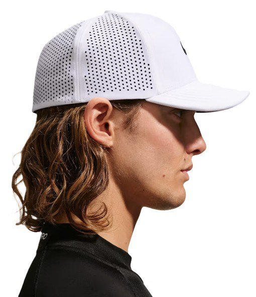 Nike Rise unisex kšiltovka, bílá