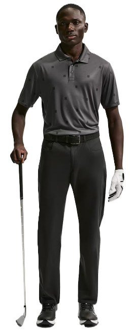 Nike Par pánské polo, anthracite/black