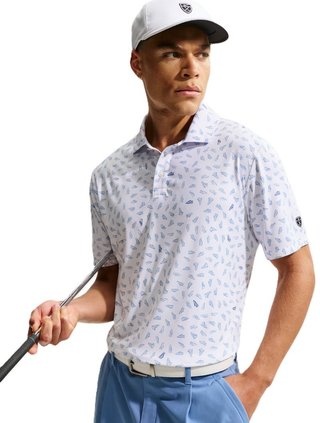 Nike Par pánské polo, white/work blue