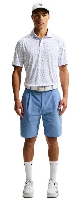 Nike Par pánské polo, white/work blue