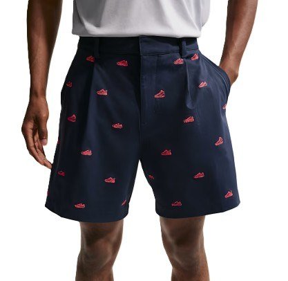 Nike Par pánské kraťasy, navy/hot lava/black