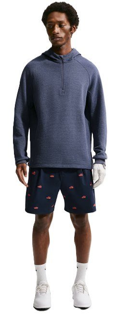 Nike Par pánské kraťasy, navy/hot lava/black