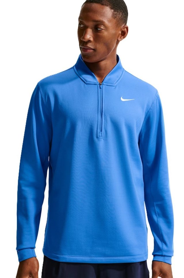Nike Velocity 1/2-Zip pánská mikina, modrá