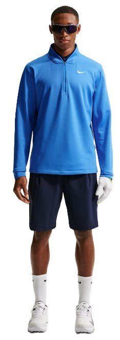 Nike Velocity 1/2-Zip pánská mikina, modrá