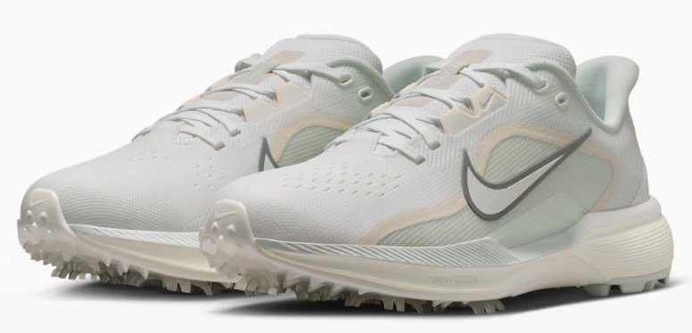 Nike Pegasus 1 unisex golfové boty, white/sail
