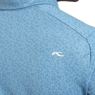 KJUS Lance Printed pánské polo, atlas blue