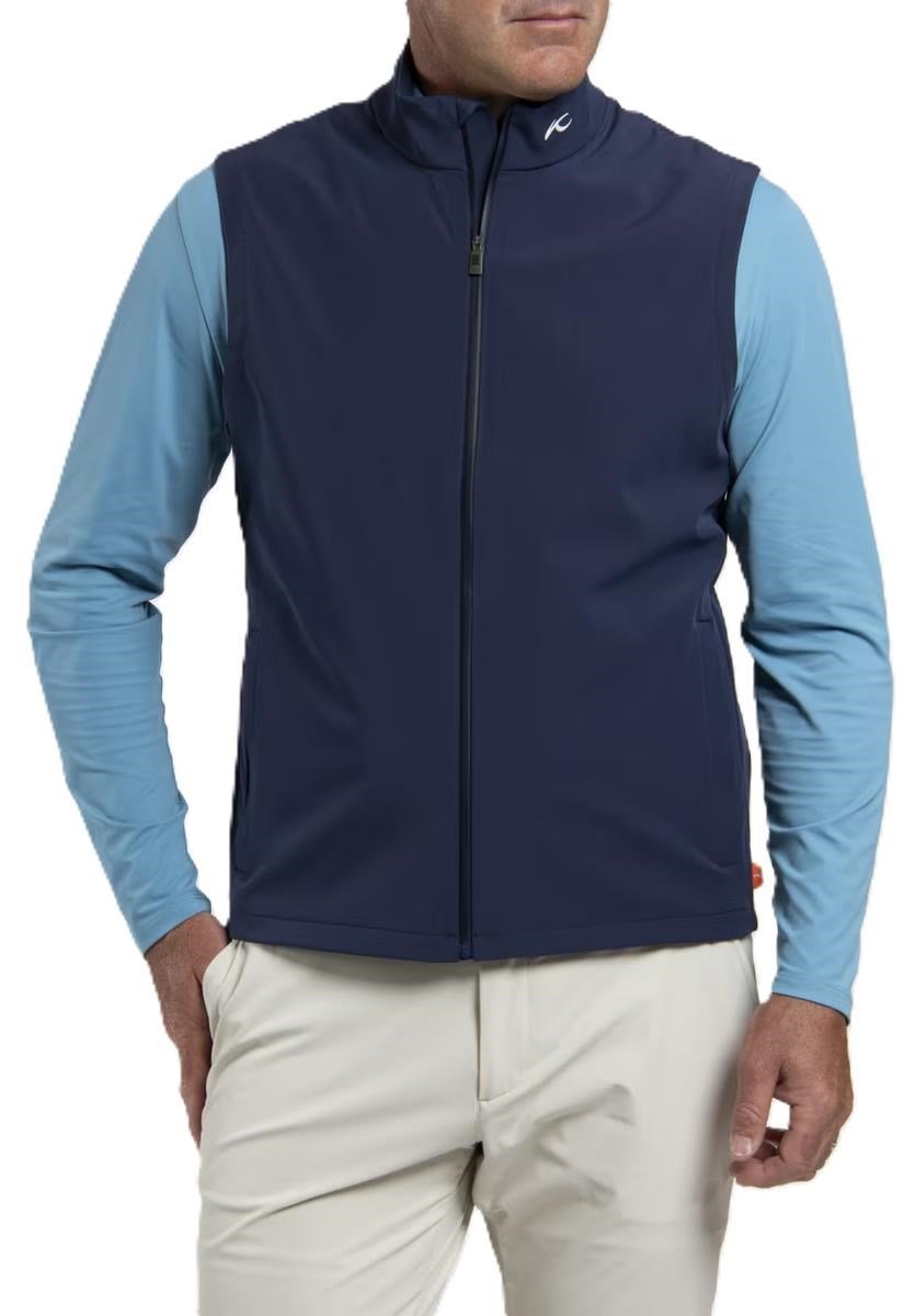KJUS Downswing Wind Gilet pánská vesta, atlanta blue