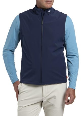 KJUS Downswing Wind Gilet pánská vesta, atlanta blue