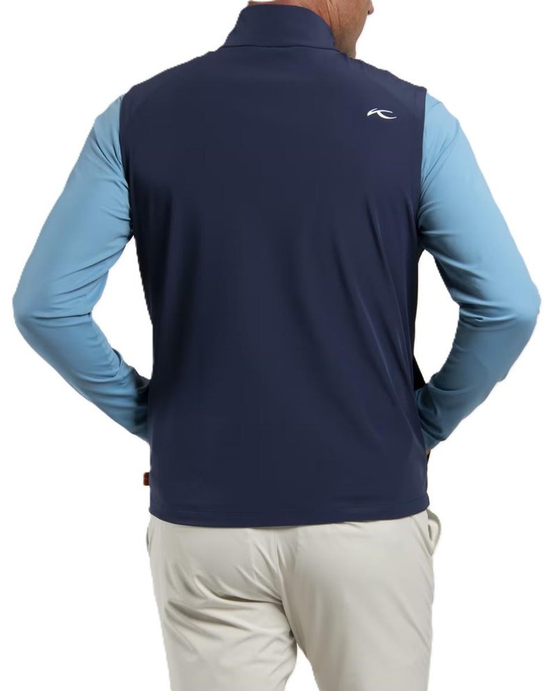 KJUS Downswing Wind Gilet pánská vesta, atlanta blue