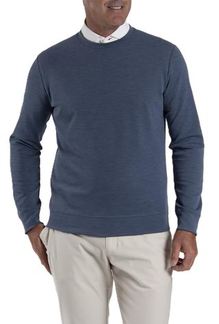 KJUS Essentials Crew Neck pánská mikina, riverbank/atlanta blue