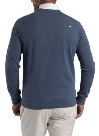 KJUS Essentials Crew Neck pánská mikina, riverbank/atlanta blue