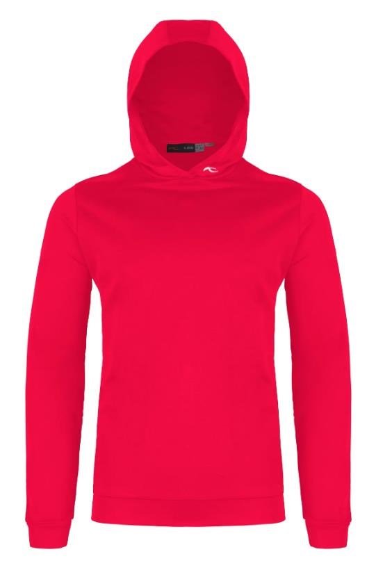 KJUS Kallen Hooded Midlayer pánská mikina, rhubarb