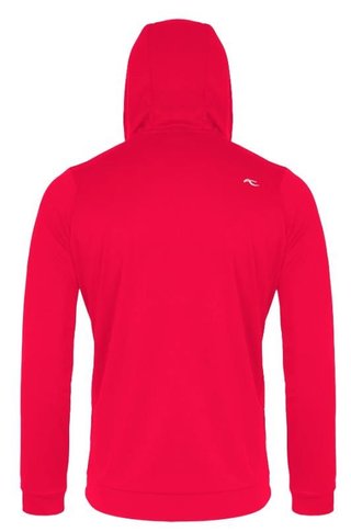 KJUS Kallen Hooded Midlayer pánská mikina, rhubarb