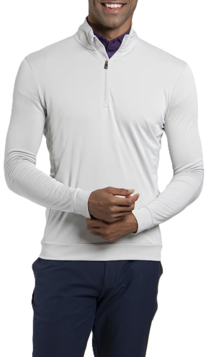 KJUS Kallen Half-Zip pánská mikina, alloy