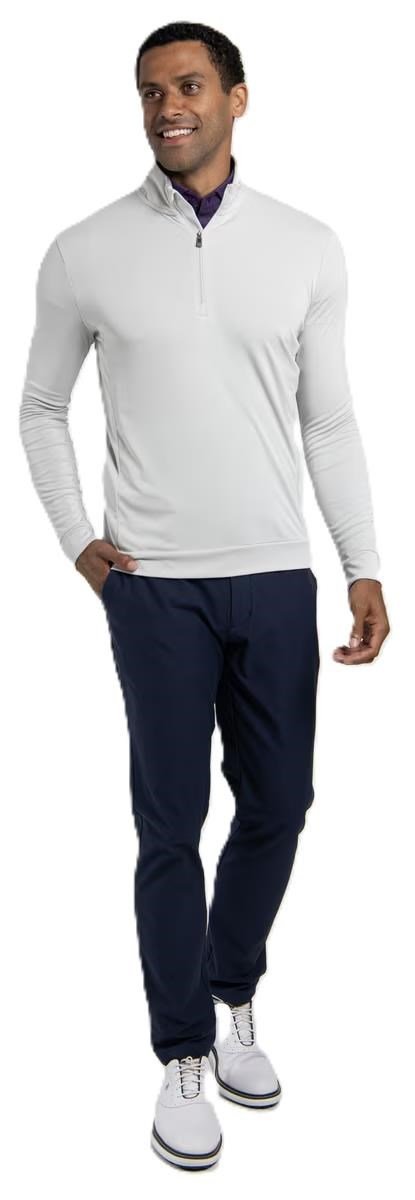 KJUS Kallen Half-Zip pánská mikina, alloy