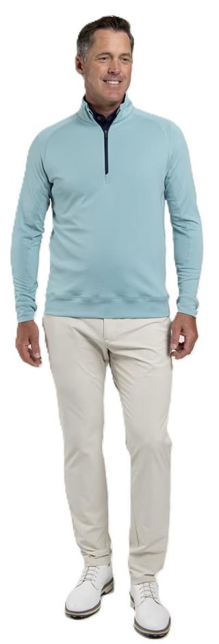KJUS Keano Half-Zip pánská mikina, riverbank/atlanta blue