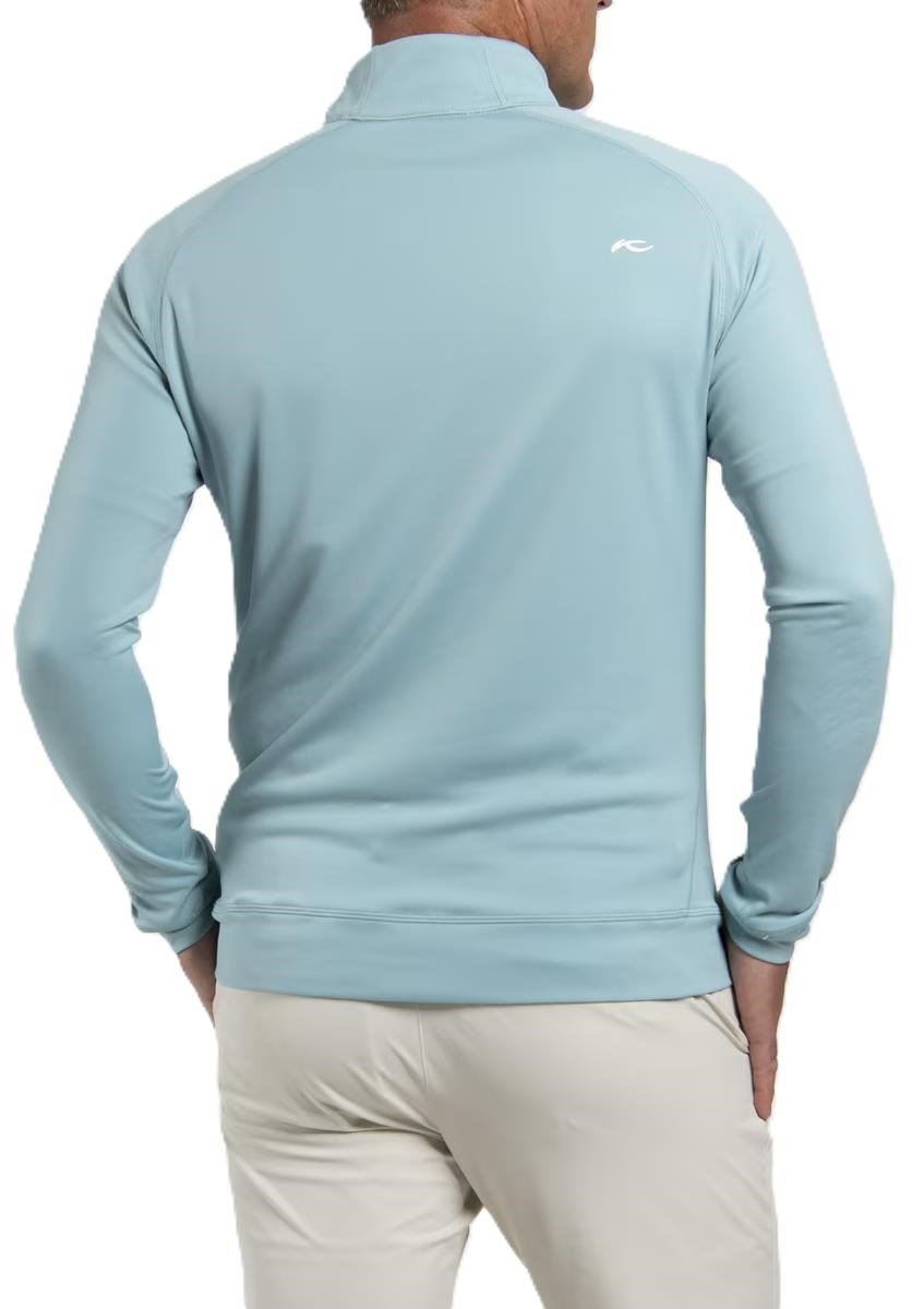 KJUS Keano Half-Zip pánská mikina, riverbank/atlanta blue