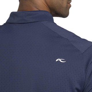 KJUS Savin Structure pánské polo, atlanta blue