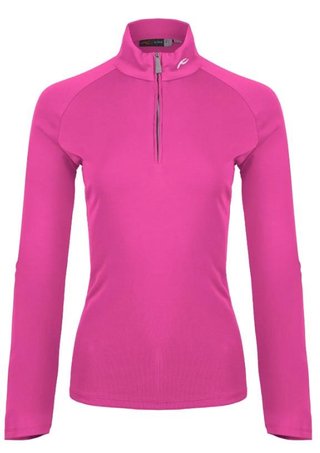 KJUS Kallena Half-Zip dámská mikina, peony