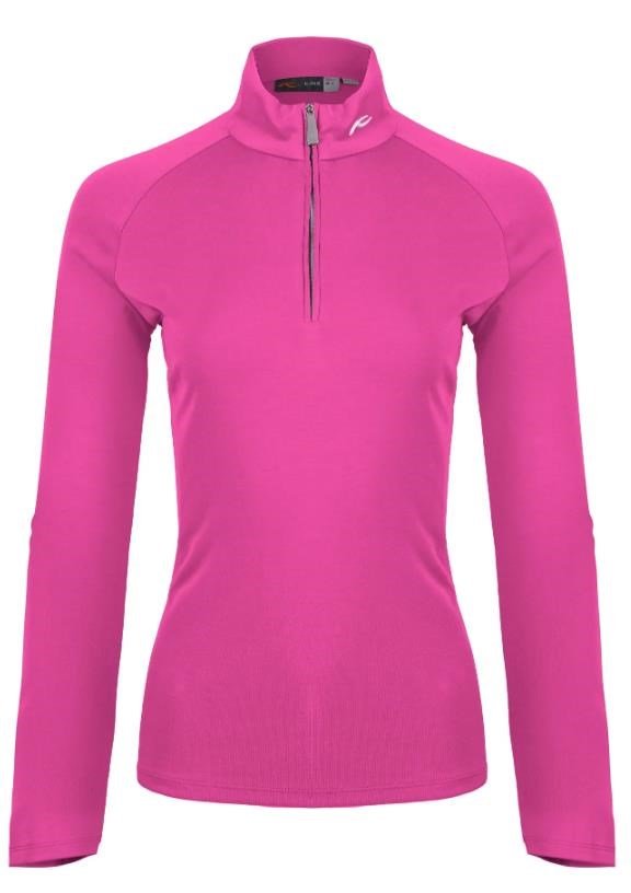 KJUS Kallena Half-Zip dámská mikina, peony