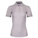 KJUS Enya Printed dámské polo, oyster/white