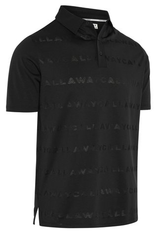 Callaway Mid Century Jacquard pánské polo, anthracite