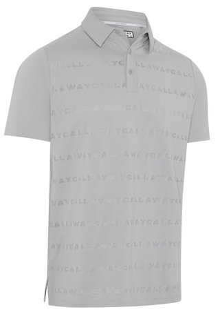 Callaway Mid Century Jacquard pánské polo, quarry