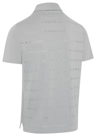 Callaway Mid Century Jacquard pánské polo, quarry