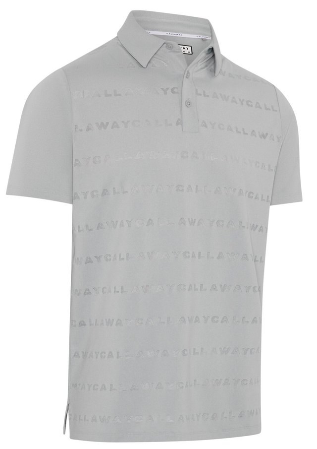 Callaway Mid Century Jacquard pánské polo, quarry