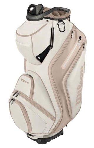 Wilson Aurora cart bag, bílo/béžový