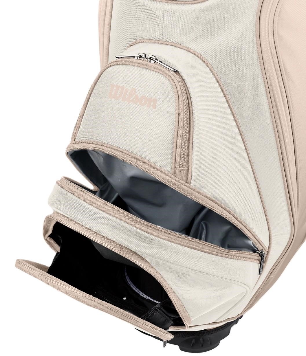 Wilson Aurora dámský cart bag, off white/beige