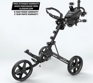 Clicgear 4.5 manuální vozík, šedý