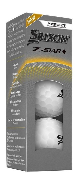 Srixon Z-Star Diamond: 3+1 s individuálním potiskem