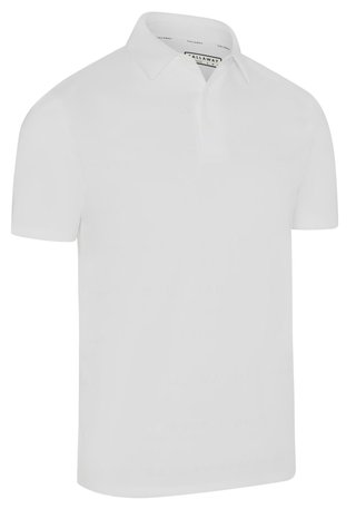 Callaway Mid Century Jacquard pánské polo, bílé