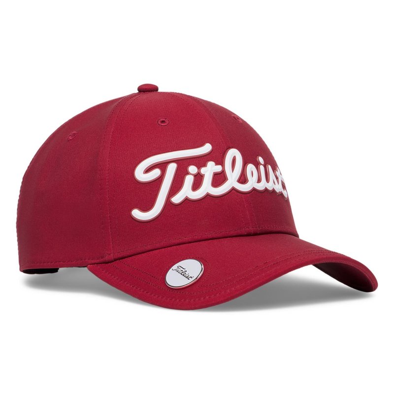 Titleist Players Ball Marker pánská kšiltovka, crimson