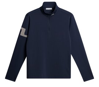 J.Lindeberg Heath Strike Mid Layer pánská mikina, JL Navy