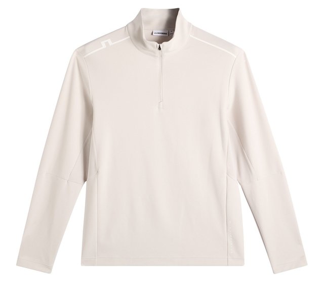 J.Lindeberg Leon Quarter Zip Mid Layer pánská mikina, moonbeam
