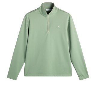 J.Lindeberg Clide Quarter Zip Mid Layer pánská mikina, hedge green