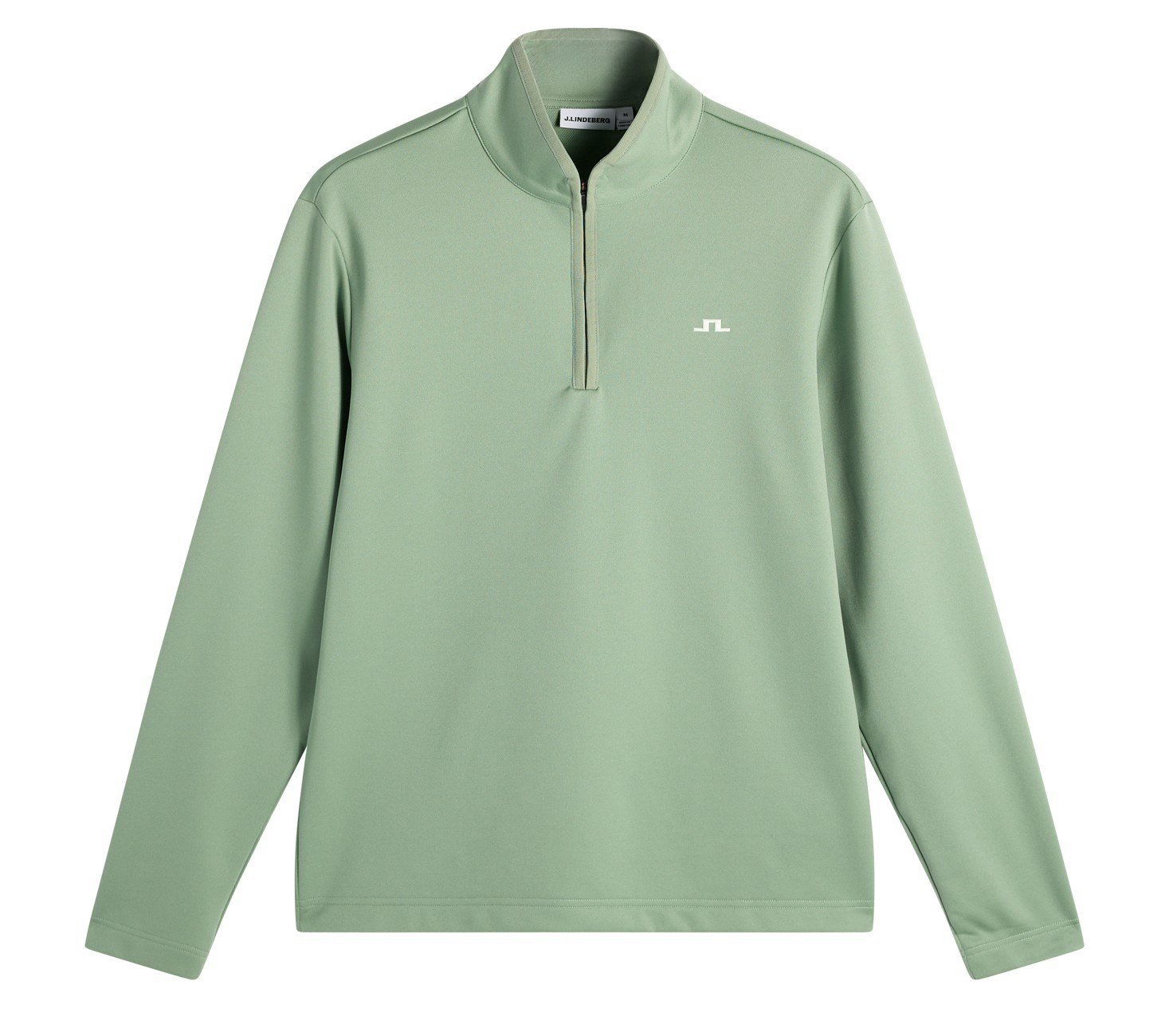 J.Lindeberg Clide Quarter Zip Mid Layer pánská mikina, hedge green