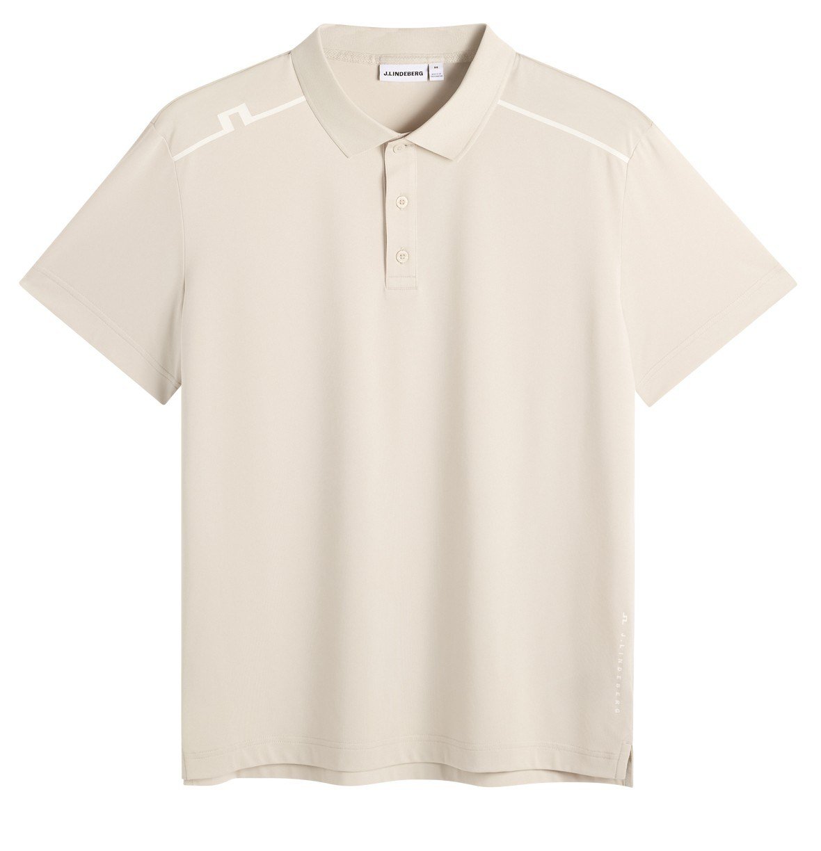 J.Lindeberg Lionel pánské polo, moonbeam