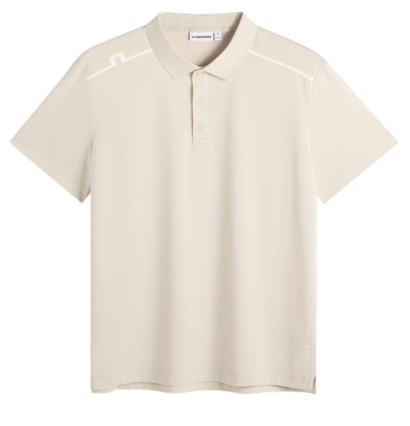 J.Lindeberg Lionel pánské polo, moonbeam