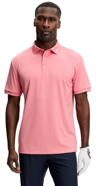 J.Lindeberg KV pánské polo, flamingo plume