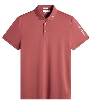 J.Lindeberg Tour Tech Slim Fit pánské polo, apple butter