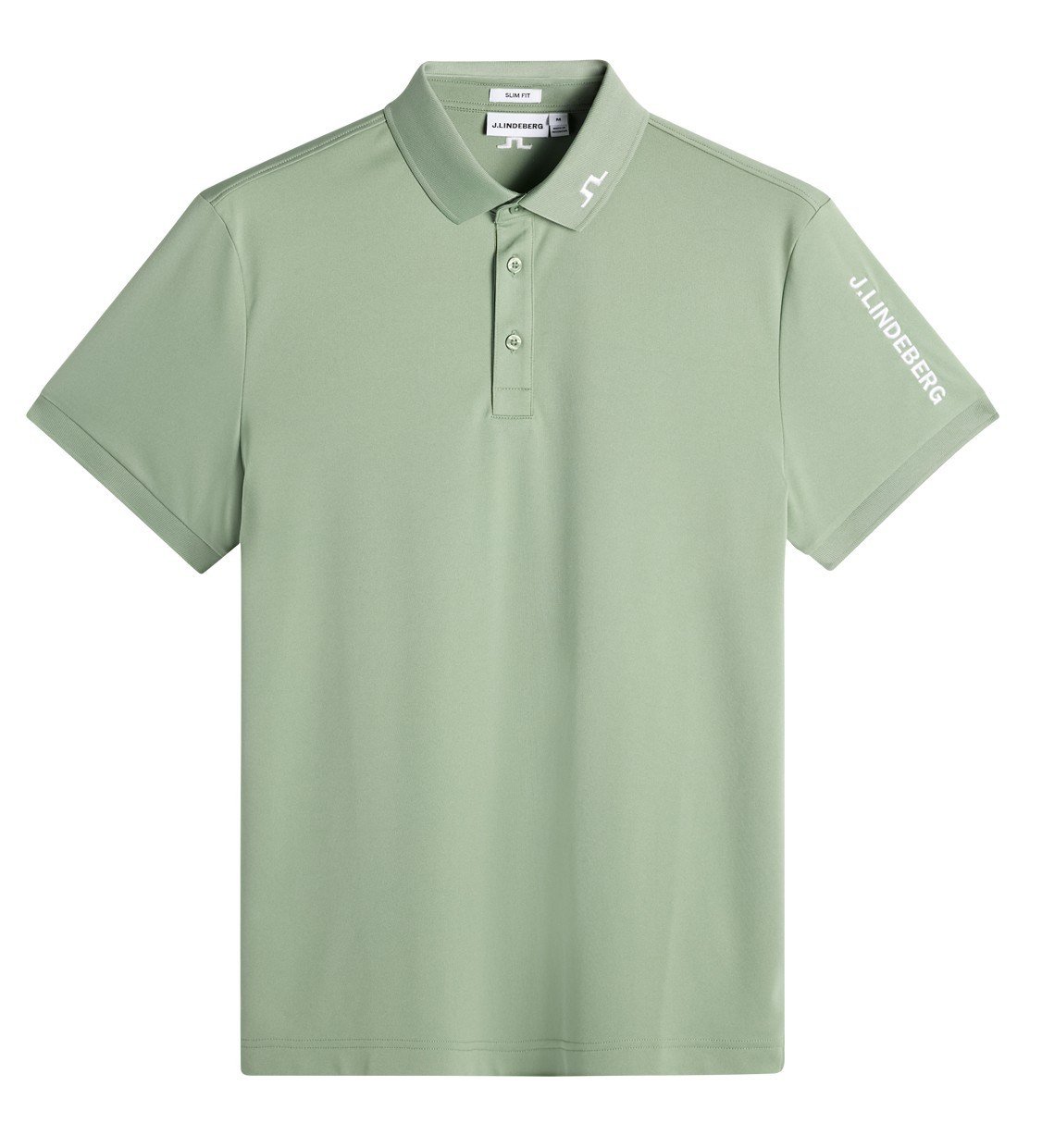 J.Lindeberg Tour Tech Slim Fit pánské polo, hedge green