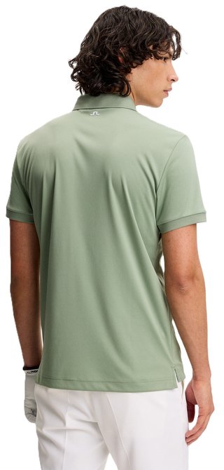 J.Lindeberg Tour Tech Slim Fit pánské polo, hedge green