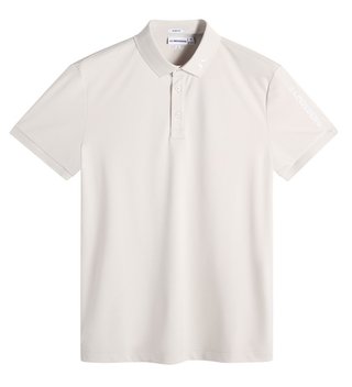 J.Lindeberg Tour Tech Slim Fit pánské polo, moonbeam